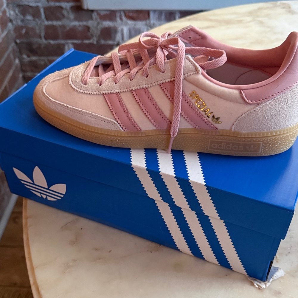 Adidas Spezial Pink on Pink Sneakers